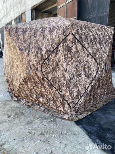 Палатка 360/360 зимн трехслойная автомат