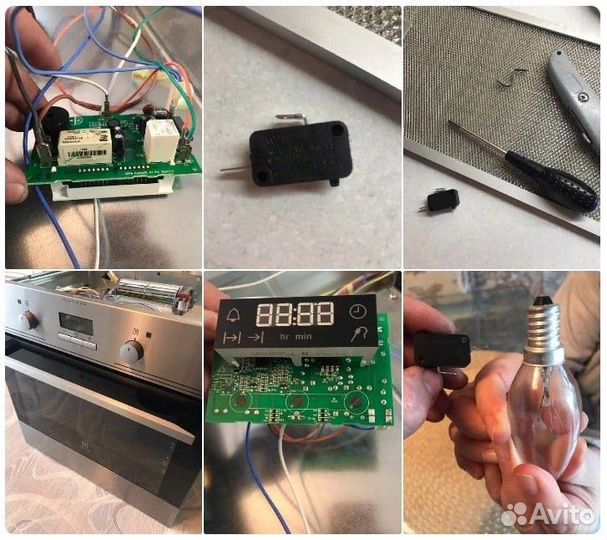 Ремонт духовых шкафов и электроплит