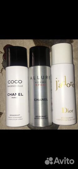 Дезодоранты и парфюмерия