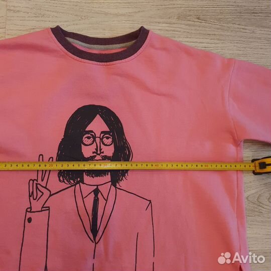 Толстовка лонгслив оверсайз