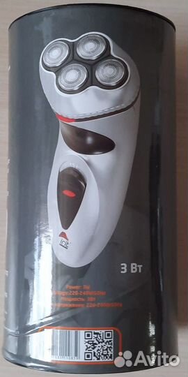 Бритва Irit Ir-3019, 3Вт, 4 Бреющ. Головки