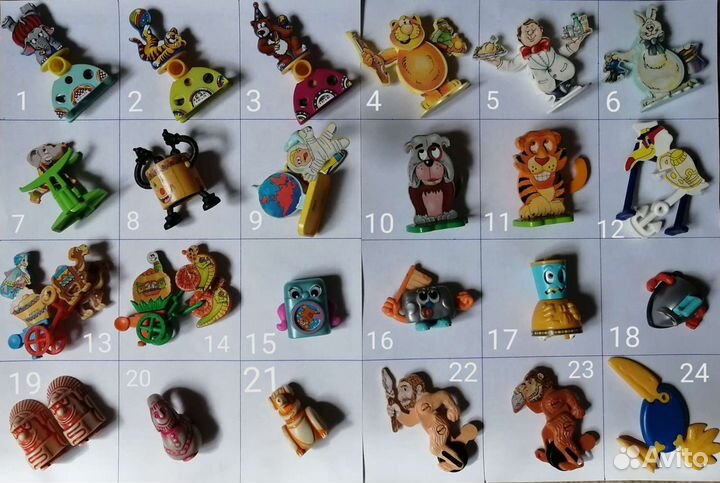 Игрушки Kinder Surprise из 90х Обмен Продажа
