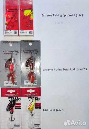 Воблеры и вертушки для ловли форели, голавля