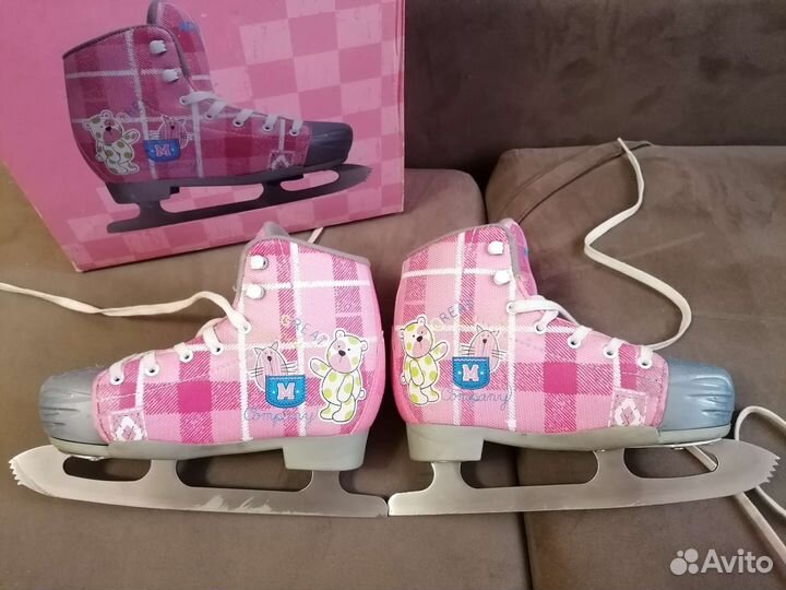 Коньки раздвижные р.32-35