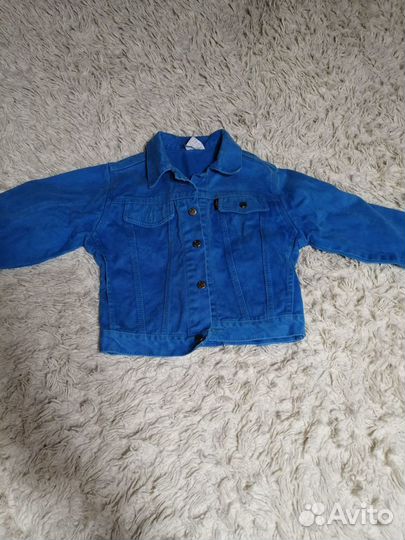 Джинсовый костюм для девочки 116-128