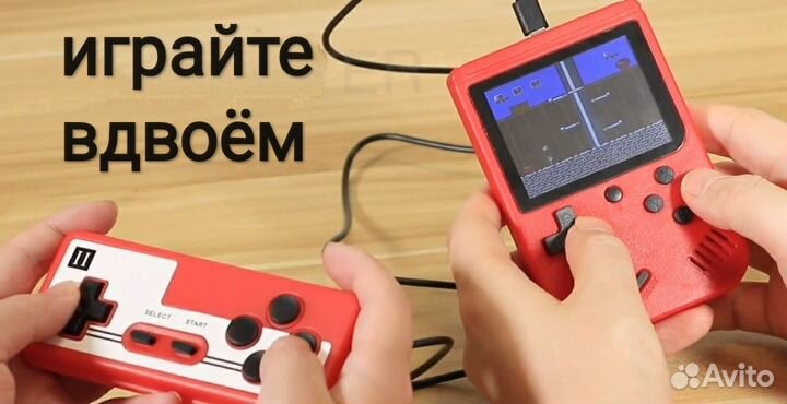 Игровая консоль приставка 8 бит 400игр