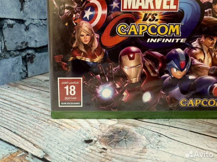 Marvel vs Capcom infinite Xbox диск