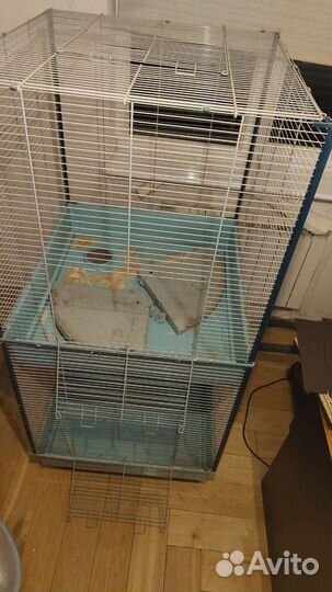 Клетка для шиншиллы бу