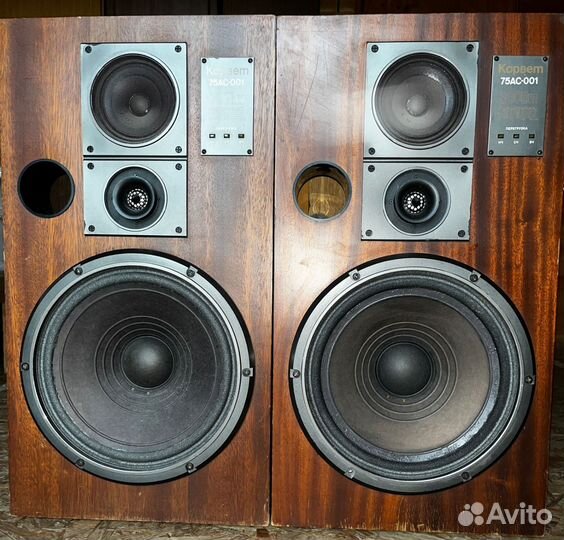 Колонки корвет 75ас-001