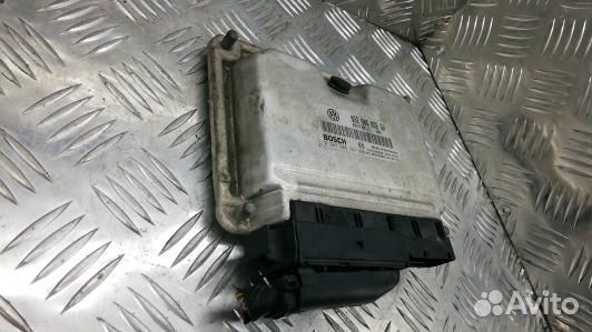Блок управления двигателем volkswagen touareg 7L
