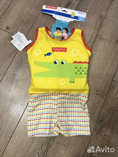 Жилет для плавания детский 18-30 кг