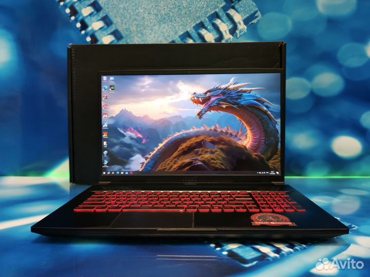 Игровой MSI i5 10500H/3050Ti / 17.3