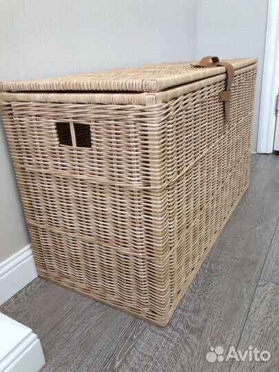Сундук плетеный