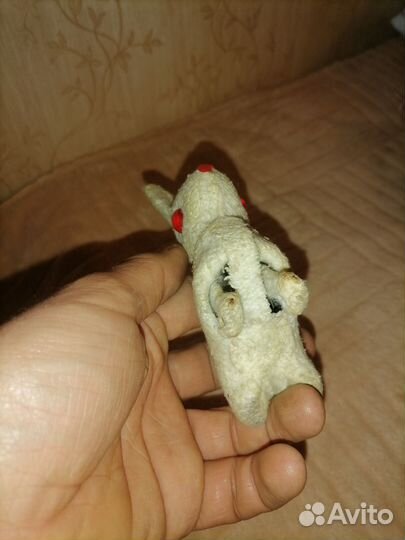 Заяц механический заводной 40-50г СССР