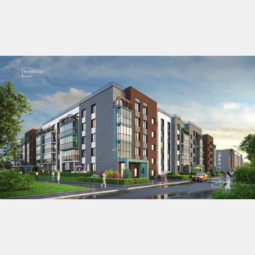 Квартира-студия, 24,7 м², 3/5 эт.