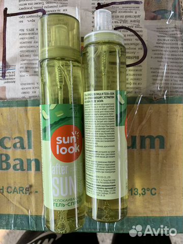Гель спрей алоэ вера после загара