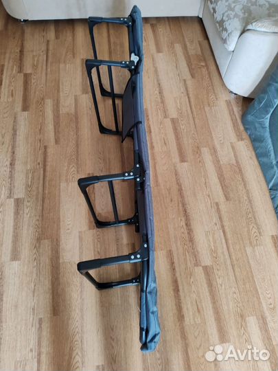 Раскладушка туристическая с матрасом складная