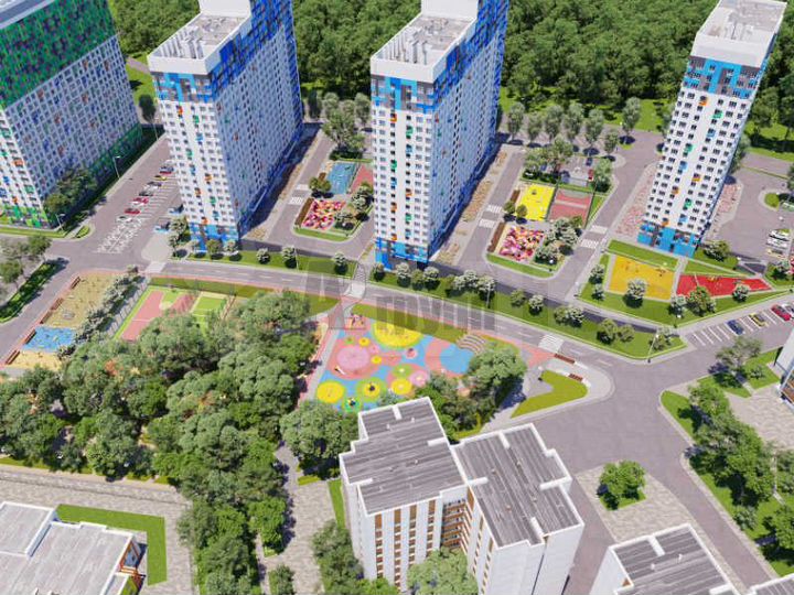 2-к. квартира, 40,1 м², 21/25 эт.
