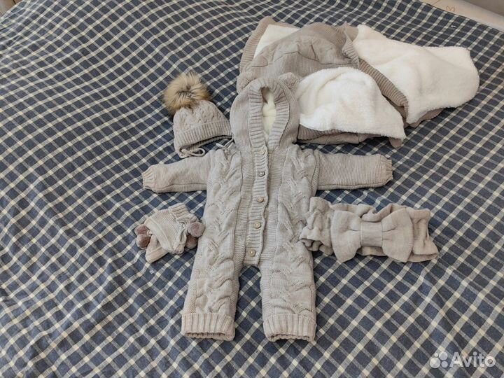 Комплект на выписку зимний