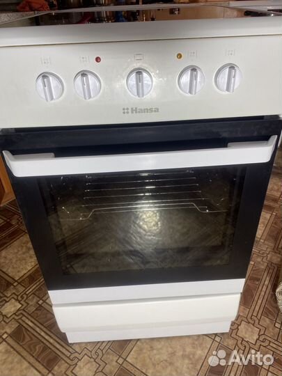 Плита электрическая стеклокерамика Hansa