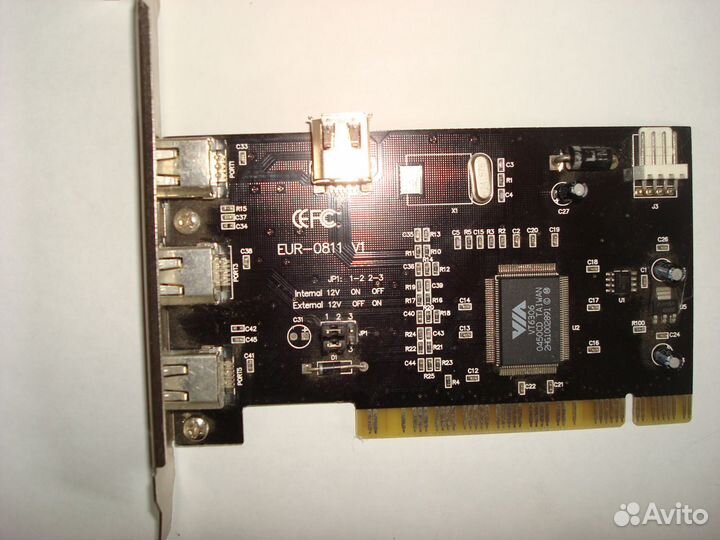 Контроллеры PCI, LPT, USB, FireWire, COM port