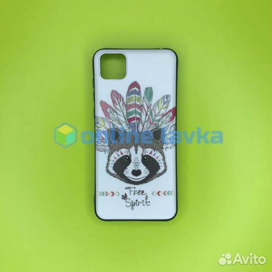 Чехол силикон SC188 для Honor 9s / Huawei Y5P прин