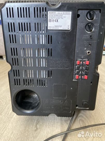 Активный сабвуфер sony
