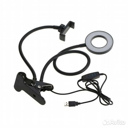 Кольцевая лампа со штативом