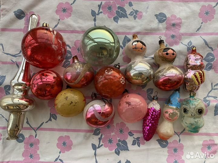 Новогодние игрушки СССР 70-х годов