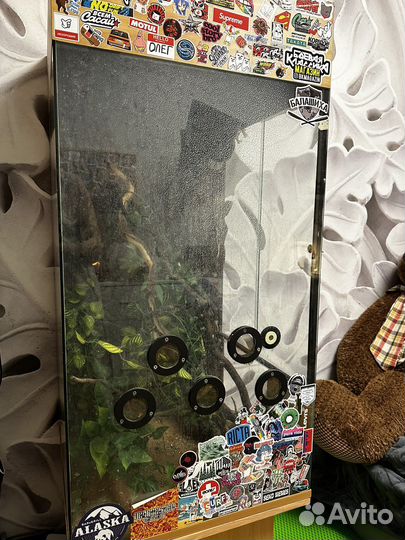 Террариум для хамелеона (+ультрафиолетовая лампа)