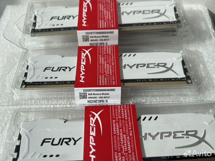 Оперативная память ddr3 16gb HyperX 1600