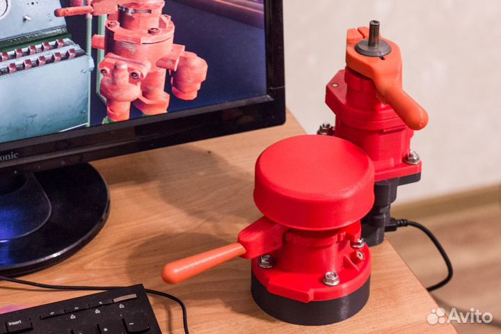 395 / 254 краны машиниста (игровой контроллер)