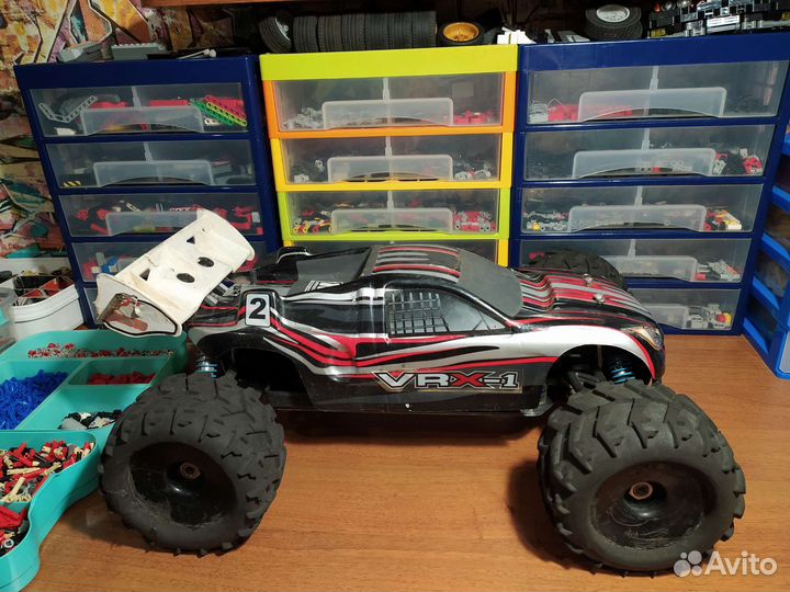 RC truggy 1:8 VRX-1 и HSP bazooka