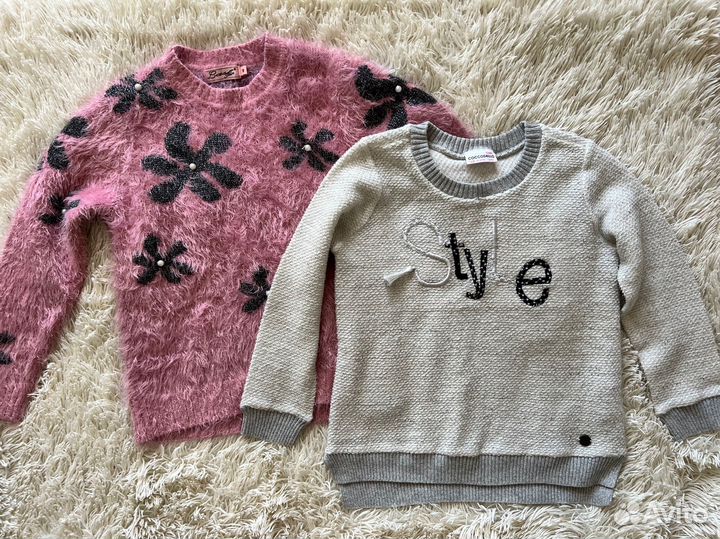 Детские вещи пакетом на девочку 128-134-140