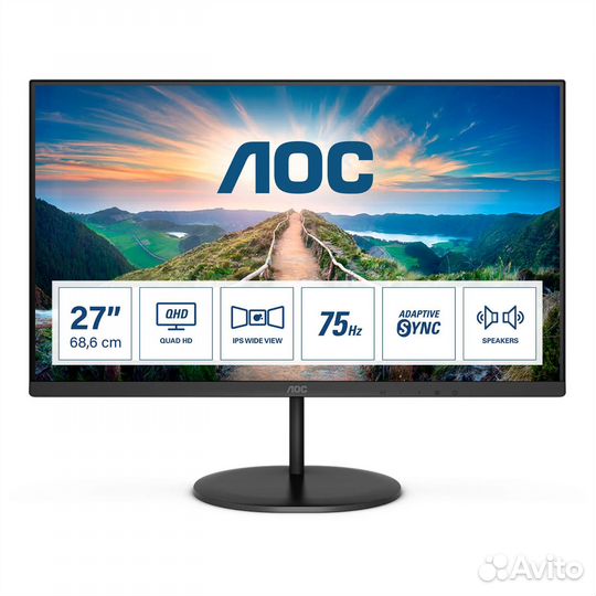 Монитор 4k AOC U27V4EA 27