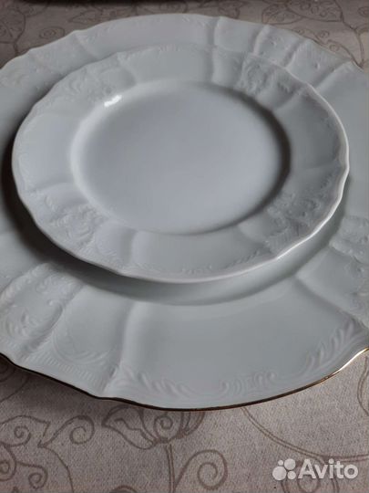 Тарелки Чехия. Бернадотт. Цена за (6шт) 19см