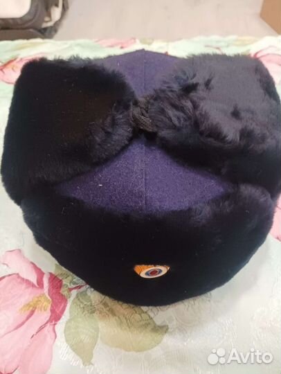 Шапка ушанка меховая