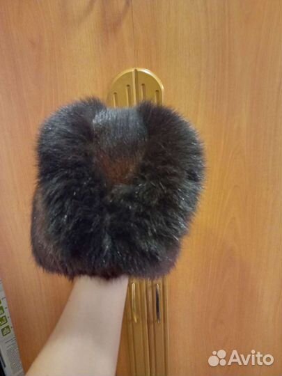 Шапка норковая женская