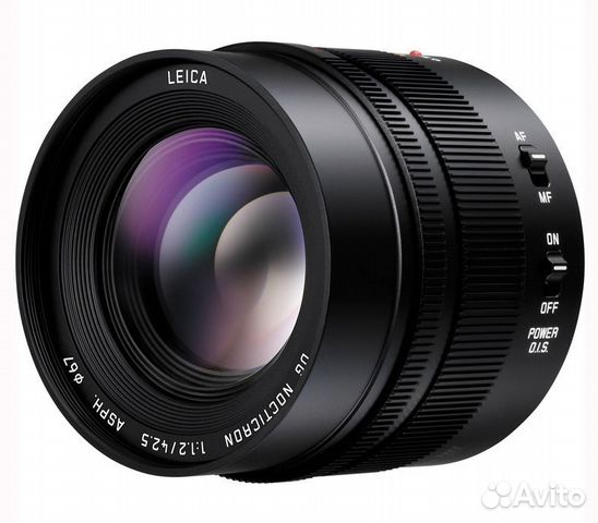 Panasonic 42.5mm f/1.2 DG OIS asph Nocticron