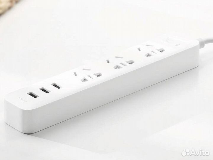 Удлинитель Xiaomi Mi Power Strip (3 розетки 3 USB)