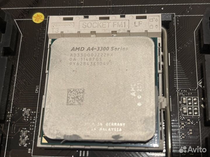 Материнская плата + процессор + охлаждение