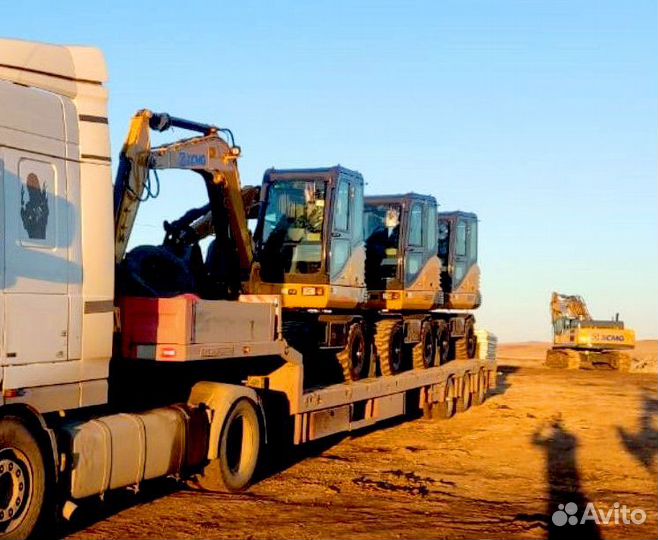 Колёсный экскаватор XCMG XE60WD, 2024