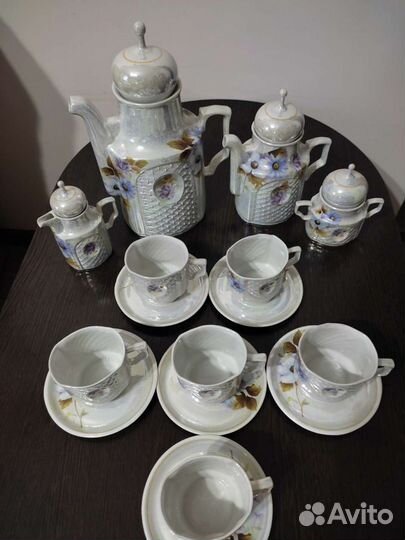 Чайный сервиз новый 6 персон