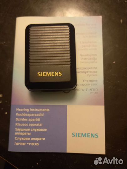 Слуховой аппарат siemens