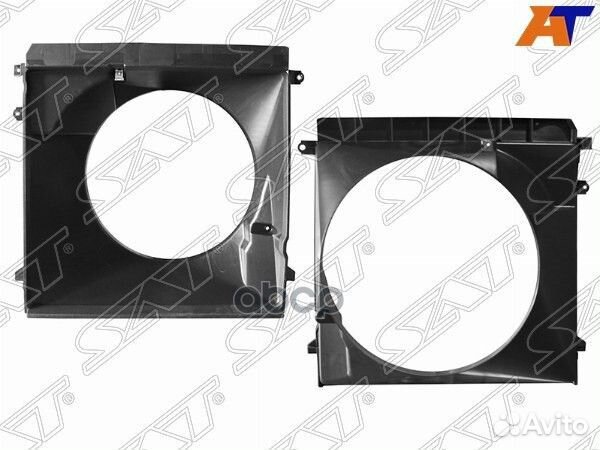 Диффузор радиатора toyota land cruiser prado 150