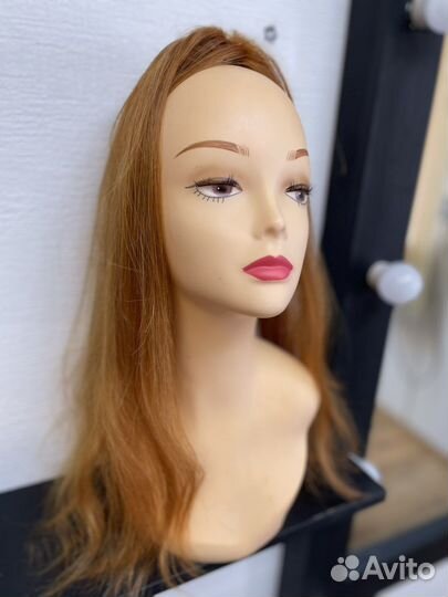 Шиньон из натуральных волос