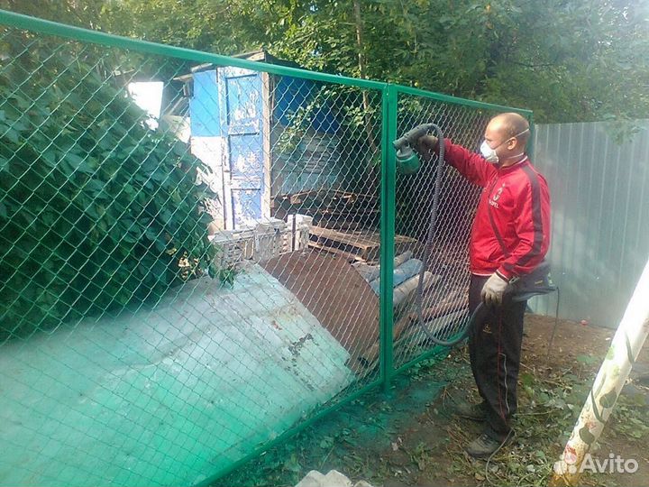 Металлический забор