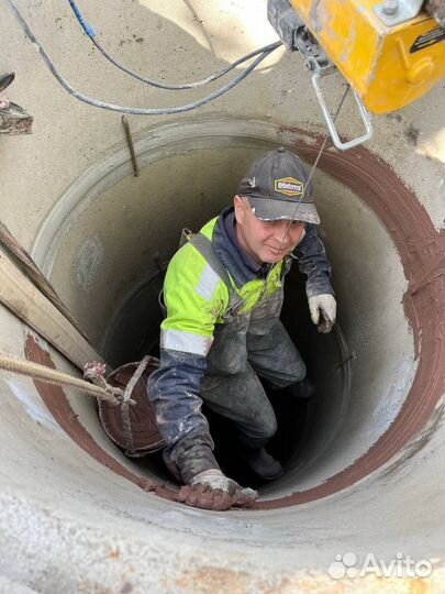 Чистка колодцев / копка / септики