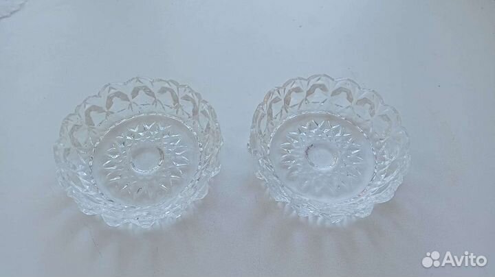 Менажница хрустальная СССР