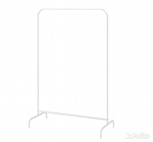 IKEA Mulig вешало напольное 99х152 см белое